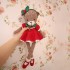 Tenue de Noël pour grand amigurumi : patron au crochet PDF